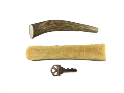 Small BlueStar Box - 1 Large Antler Chew, 1 Small Moose Chew, 1 Small Bully Stick and 1 Small Himalayan Dog Chew