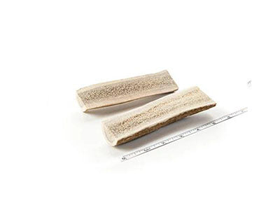 Small 2-Pack Split Elk Antler Dog Chew